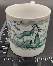 Antique Staffordshire Green