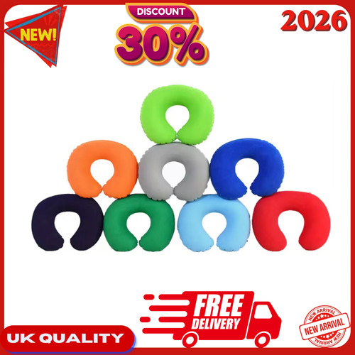 Inflatable travel neck - inflatable, pillow