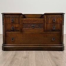 Antique 20th Century Low Chest