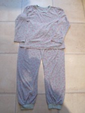 GIRLS FLEECE PYJAMAS - AGE 9-10 YEARS