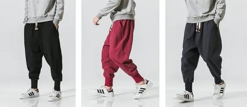 Men japanese sweat - men's, pants