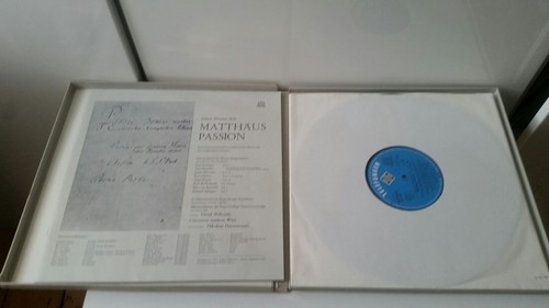 Bach matthaus passion lp - bach,