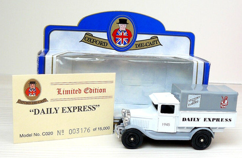 Oxford diecast c020 chevrolet - oxford,