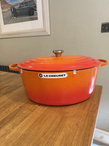 Creuset volcanic orange - le,