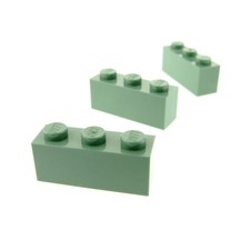 3x LEGO Construction Stone 1x3
