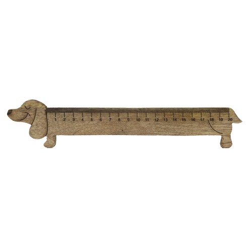 Wooden ruler brown - ruler, cute
