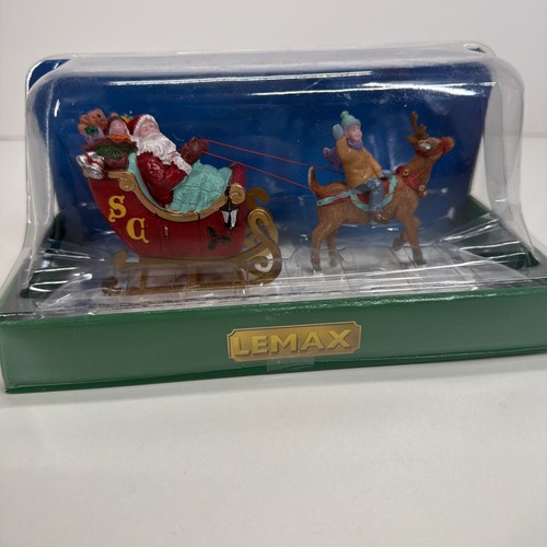 Lemax santa sleigh table - sleigh,