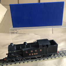 Hornby Dublo EDL7 3 - Rail 0-6-2 Class N2 LNER Black 2690 - Boxed