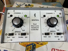 G  Scale Model Railway Train controller,16v , Minitrol ,   , 2 channels, working