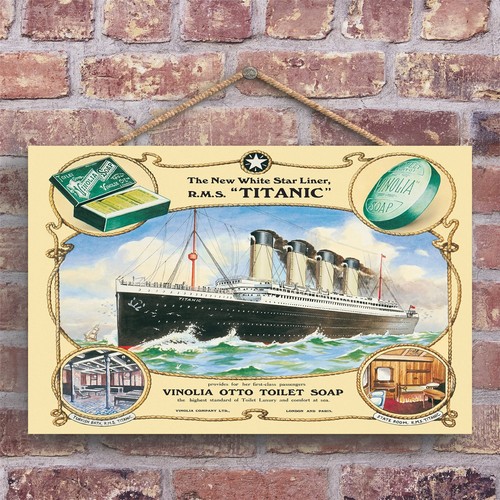 Classic titanic vinolia soap - vinolia,
