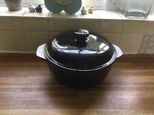 Denby - Merlot - Large Casserole And Lid.