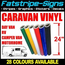 CARAVAN MOTORHOME VINYL STICKERS GRAPHICS DECALS CAMPER VAN POLYMERIC