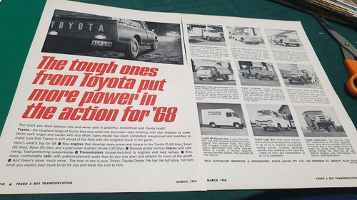 1968 toyota trucks australian - toyota,