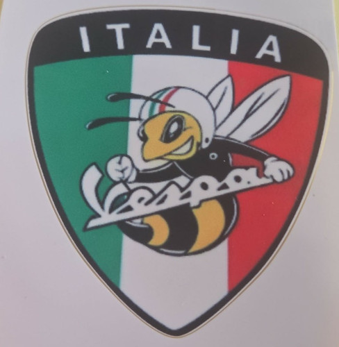 Italia vespa sticker 7cm x - sticker,