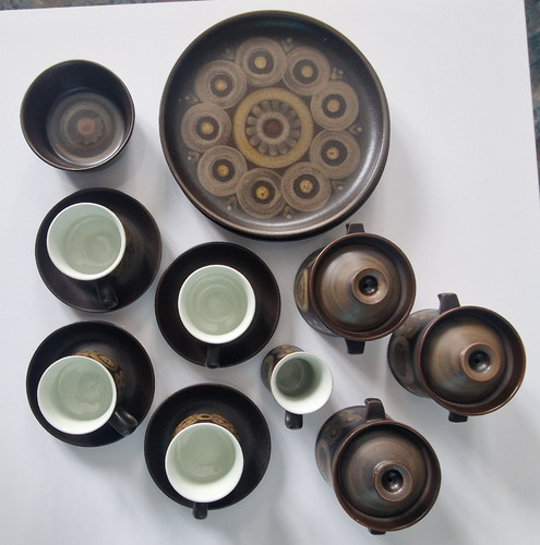 Denby stoneware dinner set - dinner,