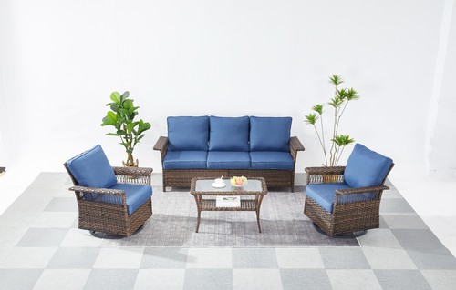 Piece patio conversation - 3-piece,