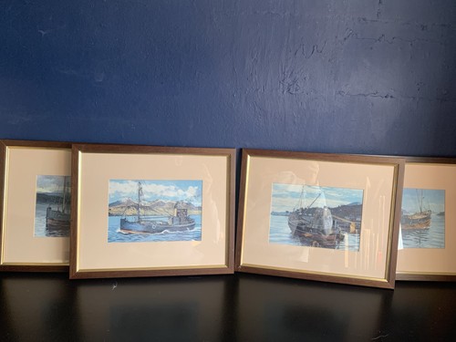 Set wooden framed william - set,