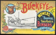 BUCKEYE MOWERS HORSE DRAWN