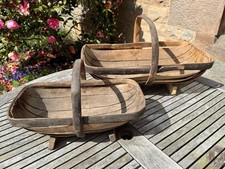 PAIR VINTAGE SUSSEX TRUG