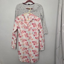 2 night dresses, grey and