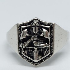 Crusader Knight Embossed