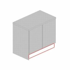 Kitchen unit cabinet plinth & kickboard gloss & matt white black cream oak beech