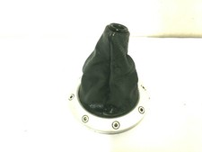 MGF Mk 2 MG TF gearstick gaitor-black leather/chrome effect