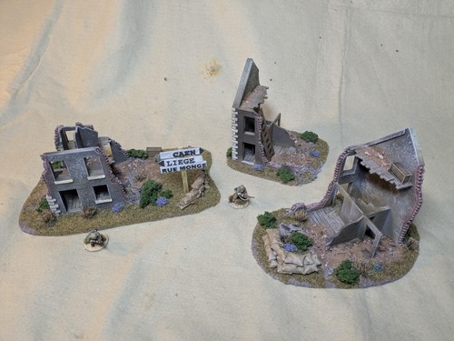 Well painted 28mm ww2 ruined - well,