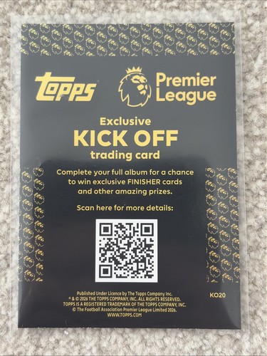 Topps 2026 premier - premier, league
