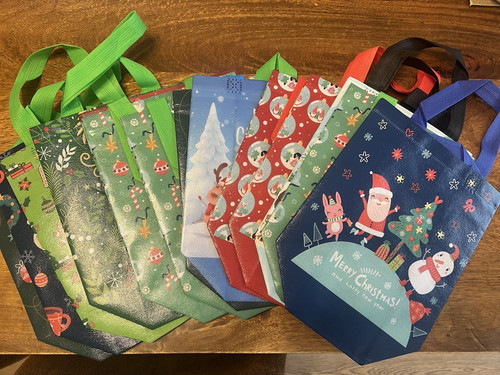 Christmas gift bags various - gift,