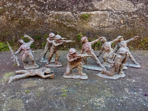 Pcs toy soldiers scale - 9, 1/35