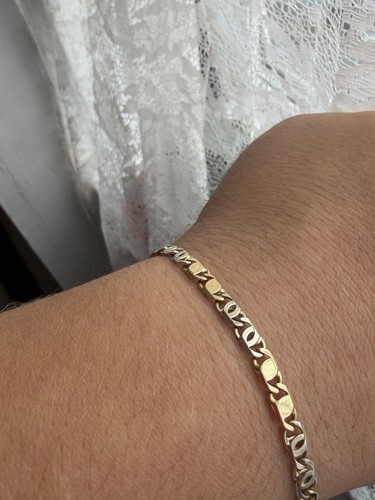 18ct gold bracelet - bracelet, 7.5