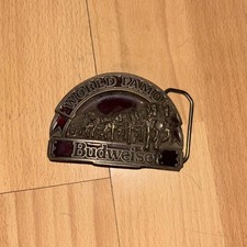 World Famous Budweiser Vintage Buckle 1992