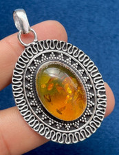 Baltic Amber Gemstone 925
