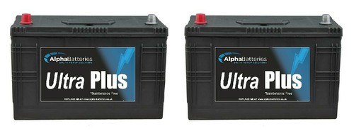 Pair 12v 100 boat engine - 12v, ah