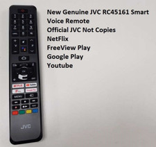 New Original JVC RC45161 Smart Voice TV Remote Control 2022/23 Model