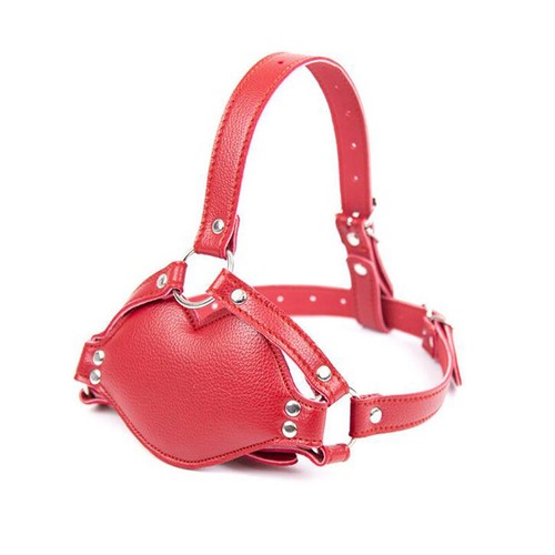 Open mouth gag game head - open,