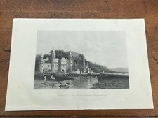 1860 engraving titled " hurdwar - a place of hindoo pilgrimage " indian mutiny