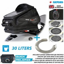 Tank Bag Oxford 30L + Flange TYP5 for Yamaha 1300 FJR A - FJR AS 2013 20