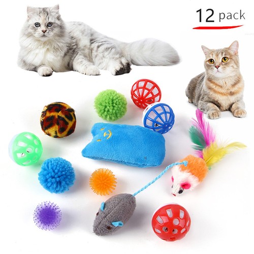 12pet cat bells mouse toys - 12pet,