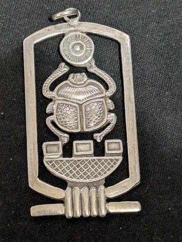 Large egyptian silver - egyptian,