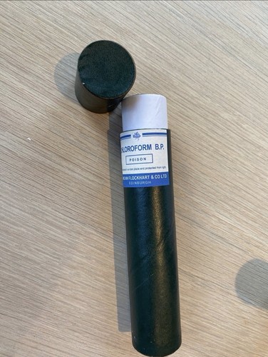 Ww2 medical chloroform tube - ww2,