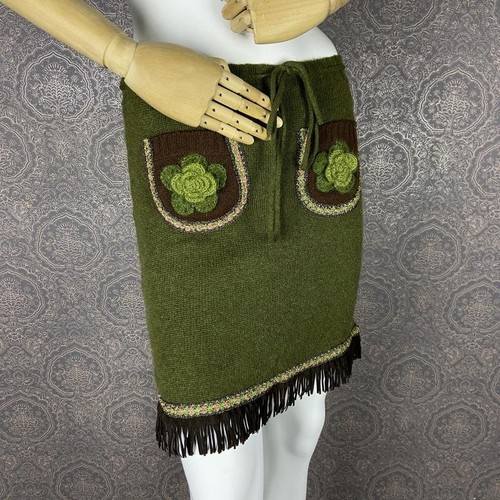 Women brora skirt - women, khaki