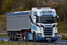 Truck Photo Irish Tinnelly European Scania 650S & Bulk Tipper FSZ 8408