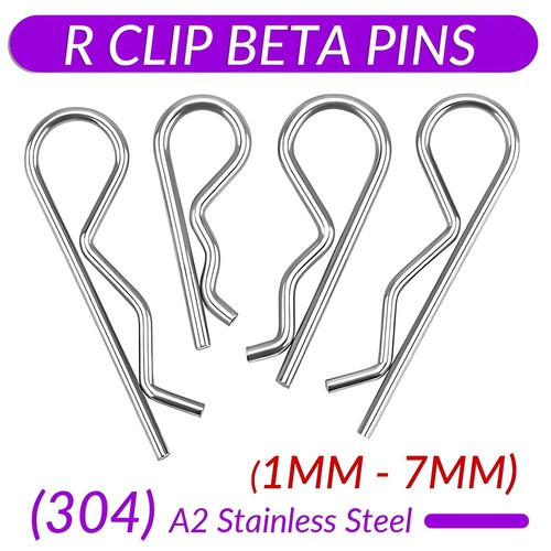 Clip stainless steel - r, a2