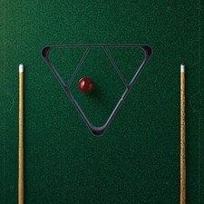 Billiards ball triangle rack - billiards,