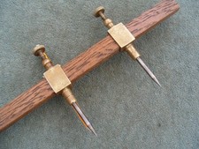 Lovely Pair of Brass Trammels