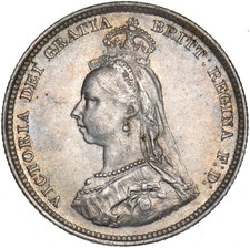 1887 Shilling - Victoria