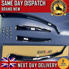 Window Visor Wind Deflector with clips For BMW 3 series F30 SALOON 2012 - onward