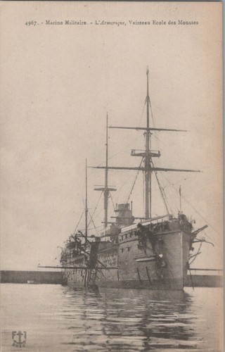 Postcard ship marine military - ship,